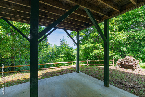 outdoor space of patio with view