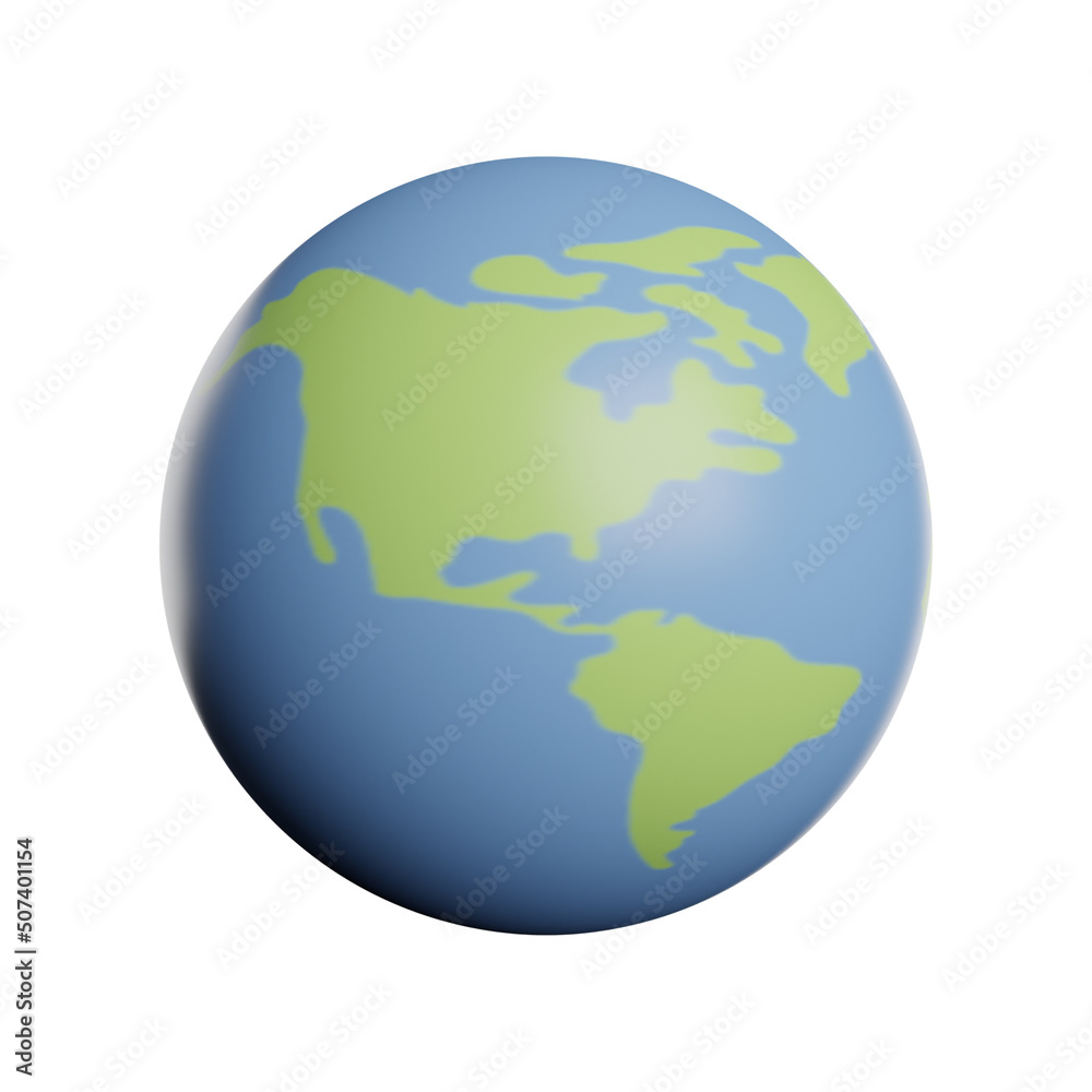 3D rendering illustration maps location world globe photo hd