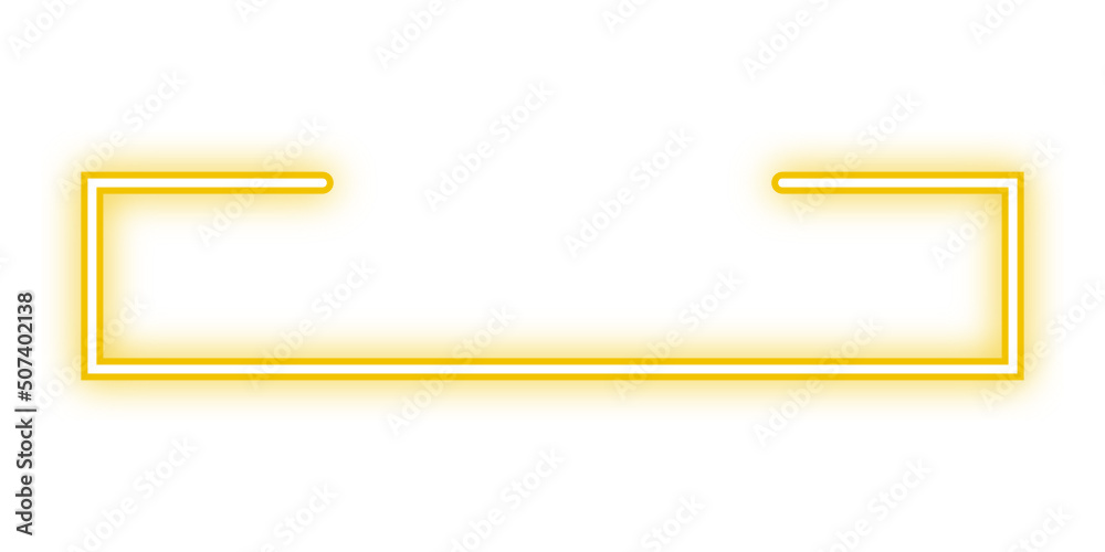 rectangle neon frame rectangle neon frame