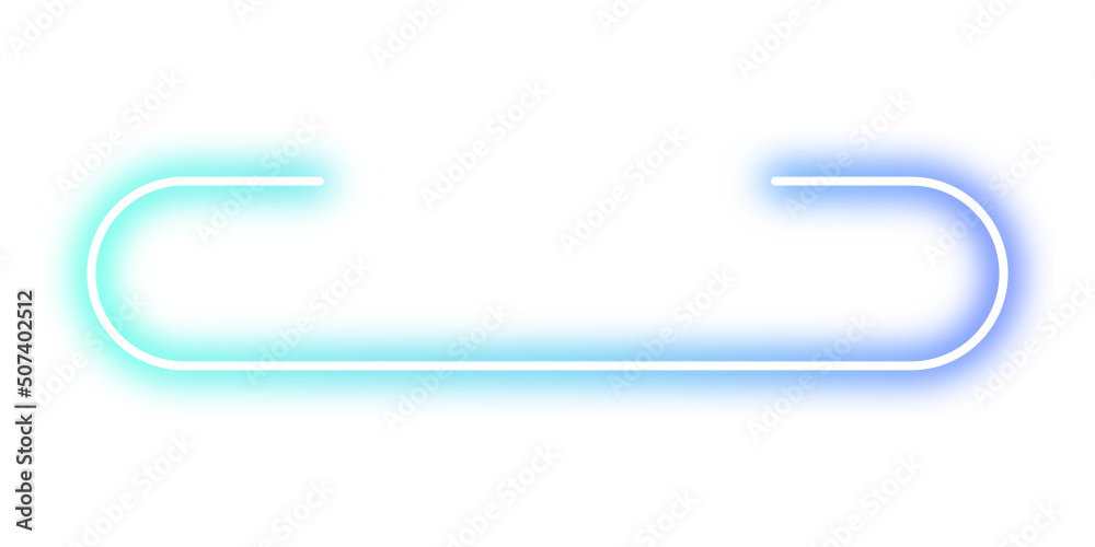 gradient rectangle neon frame gradient rectangle neon frame