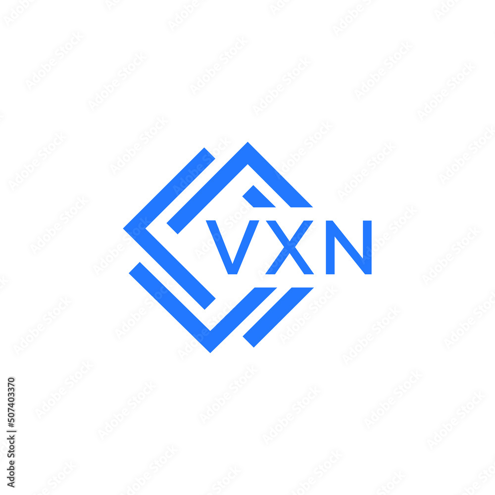VXN technology letter logo design on white background. VXN creative initials technology letter logo concept. VXN technology letter design. VXN technology letter logo design on white background. VXN creative initials technology letter logo concept. VXN technology letter design.