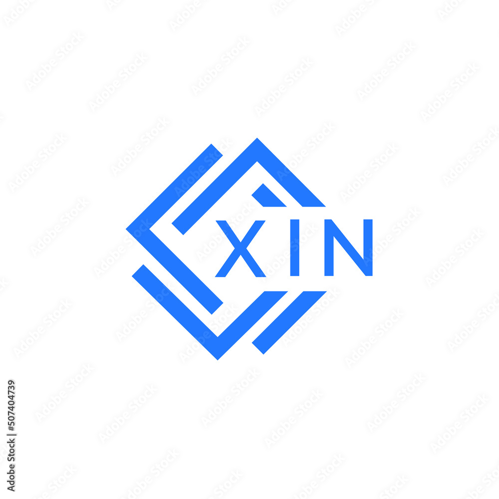 XIN technology letter logo design on white background. XIN creative initials technology letter logo concept. XIN technology letter design. XIN technology letter logo design on white background. XIN creative initials technology letter logo concept. XIN technology letter design.