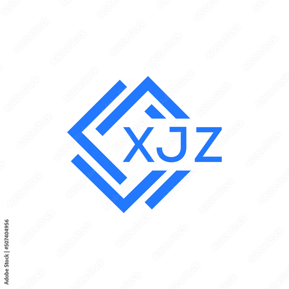 XJZ technology letter logo design on white background. XJZ creative initials technology letter logo concept. XJZ technology letter design. XJZ technology letter logo design on white background. XJZ creative initials technology letter logo concept. XJZ technology letter design.