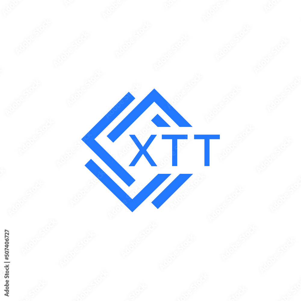 XTT technology letter logo design on white background. XTT creative initials technology letter logo concept. XTT technology letter design. XTT technology letter logo design on white background. XTT creative initials technology letter logo concept. XTT technology letter design.