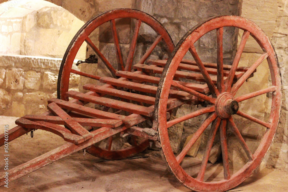 old Maltese wagon