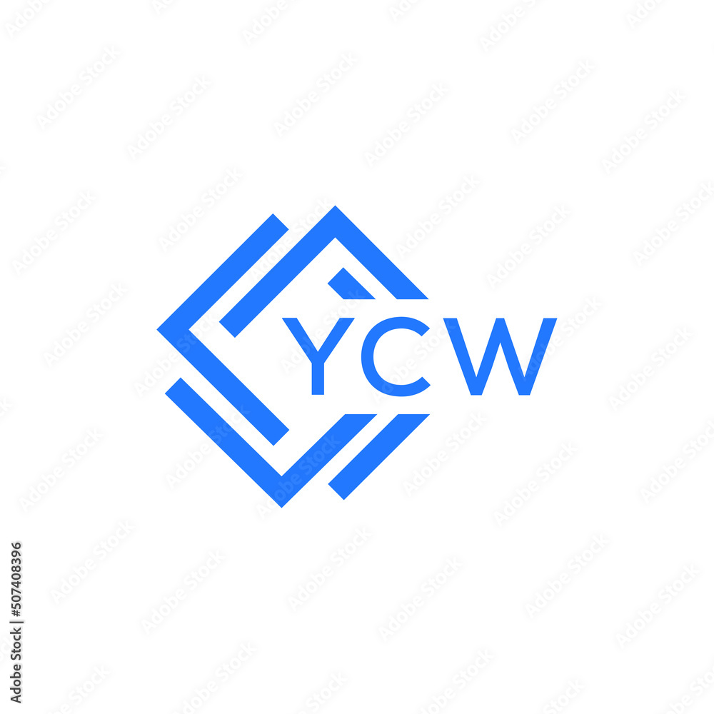 YCW technology letter logo design on white background. YCW creative initials technology letter logo concept. YCW technology letter design. YCW technology letter logo design on white background. YCW creative initials technology letter logo concept. YCW technology letter design.