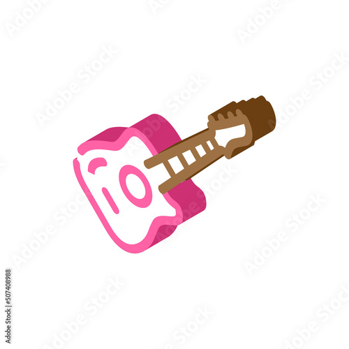 rhythm and blues isometric icon vector. rhythm and blues sign. isolated symbol illustration