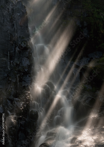 光の滝