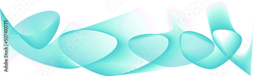 Abstract waves graphic line sonic or sound wave vector image