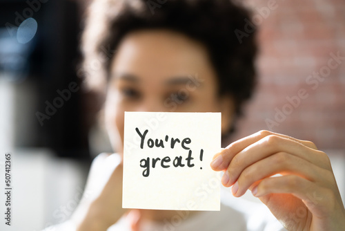 Compliment And Praise Message Sign