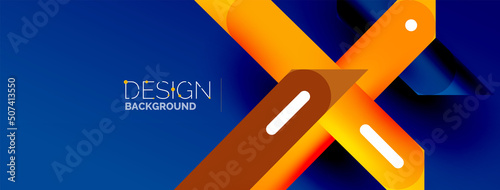 Background overlapping lines. Dynamic lines abstract wallpaper. Straight lines composition vector illustration for wallpaper banner background or landing page