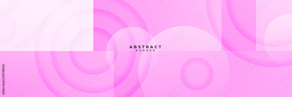 Pink abstract banner background Pink abstract banner background