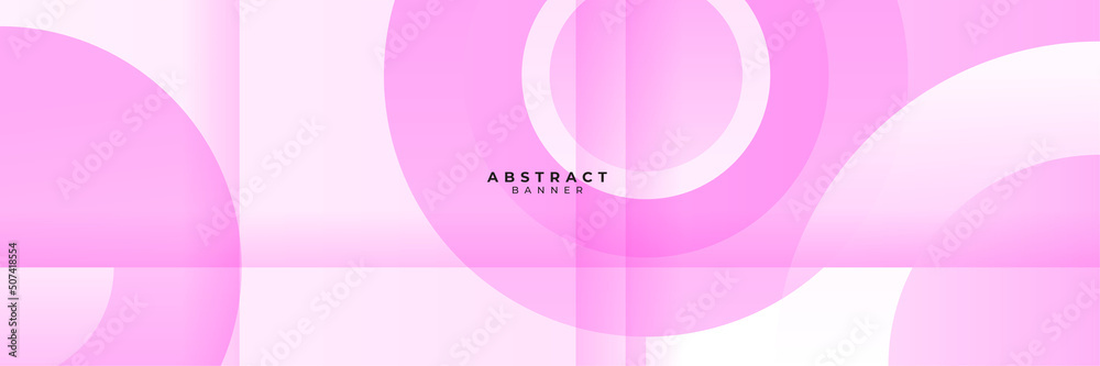 Pink abstract banner background Pink abstract banner background