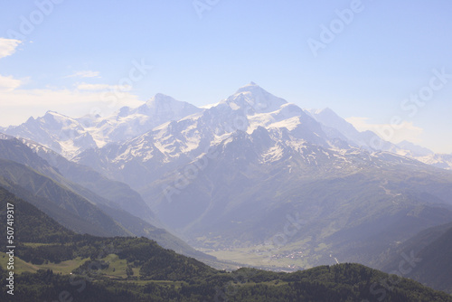 Mountains of Upper Svaneti, georgia