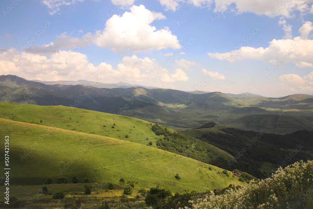 View from the ski resort near Jermuk, Armenia