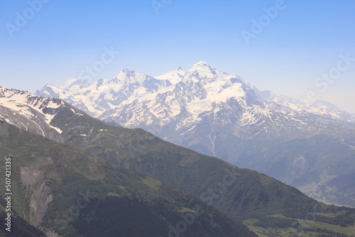 Mountains of Upper Svaneti, georgia