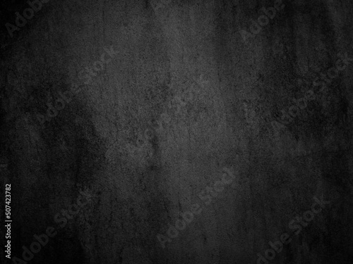 Dark cement wall background in vintage style for graphic design or wallpaper