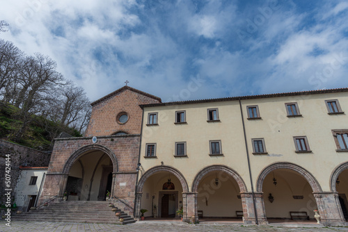 Roccamonfina, Campania. Sanctuary of the Madonna dei Lattani. photo