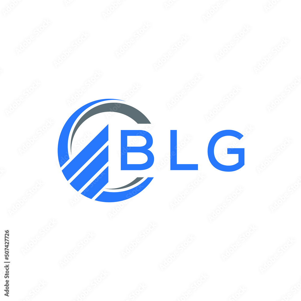 BLG Flat accounting logo design on white background. BLG creative initials Growth graph letter logo concept. BLG business finance logo design. BLG Flat accounting logo design on white background. BLG creative initials Growth graph letter logo concept. BLG business finance logo design.