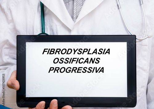 Obraz na plátně Fibrodysplasia Ossificans Progressiva