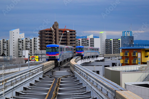 Mono Rail Expo city, Suita Osaka photo