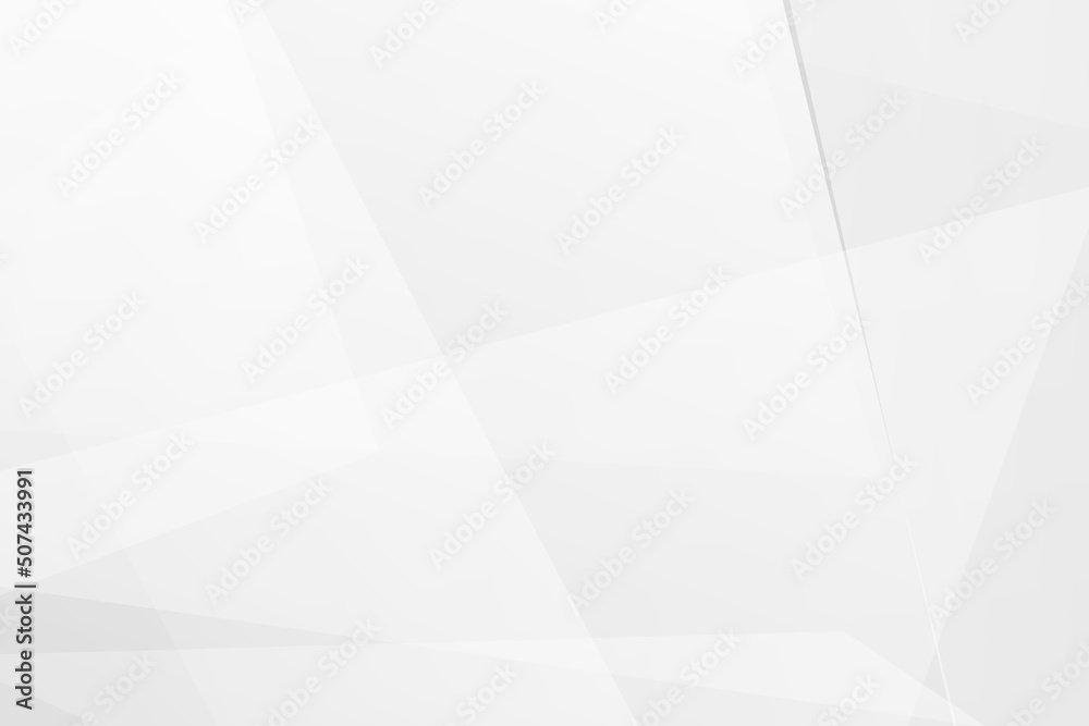 Fototapeta premium Abstract white and grey on light silver background modern design. Vector illustration EPS 10.