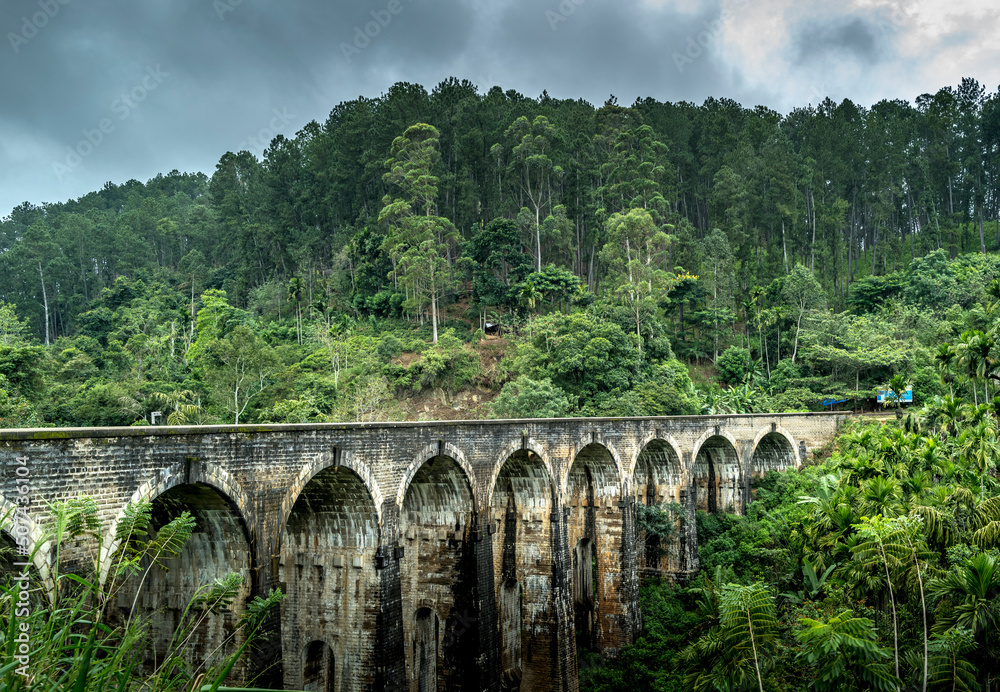 Nine Arch Bridge, Ella in Sri Lanka