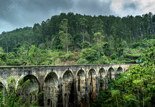 Obraz na płótnie Nine Arch Bridge, Ella in Sri Lanka w salonie