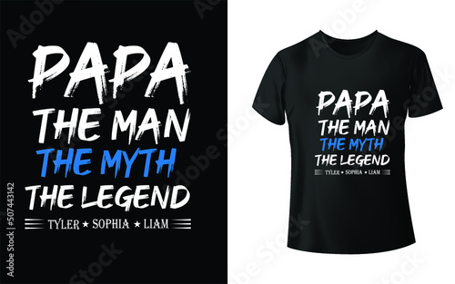 Happy father's day t shirt design