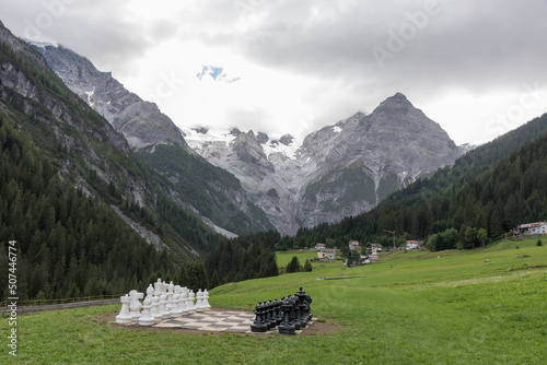 Big Chess on the grass