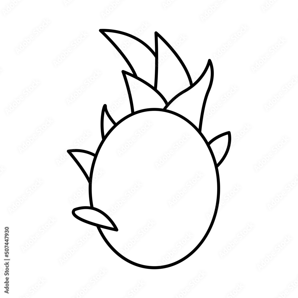 Fototapeta premium food and fruit icon
