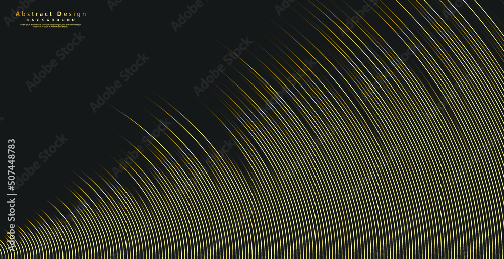 Obraz premium Premium background. Abstract luxury pattern. Gold glitter stripes background. Abstract gold line texture. vector illustration