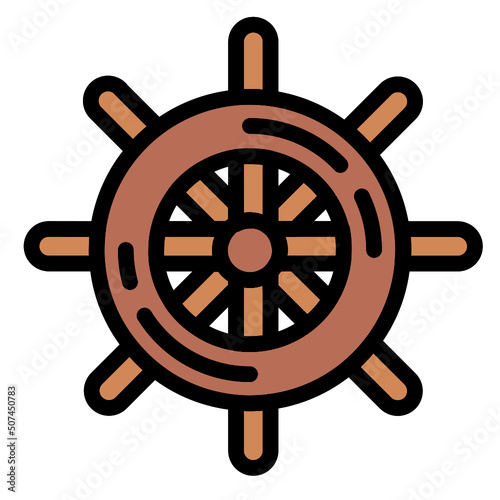 ship steering wheel