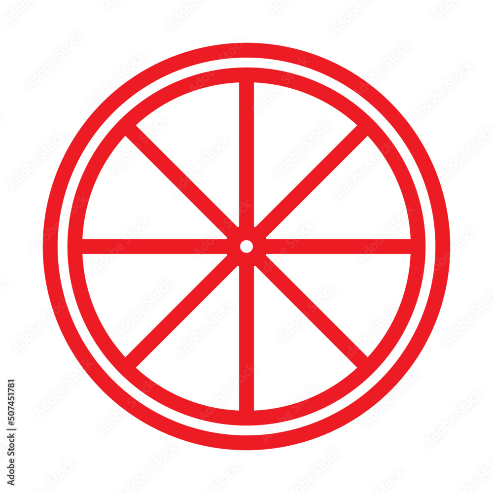 Obraz premium food and fruit icon