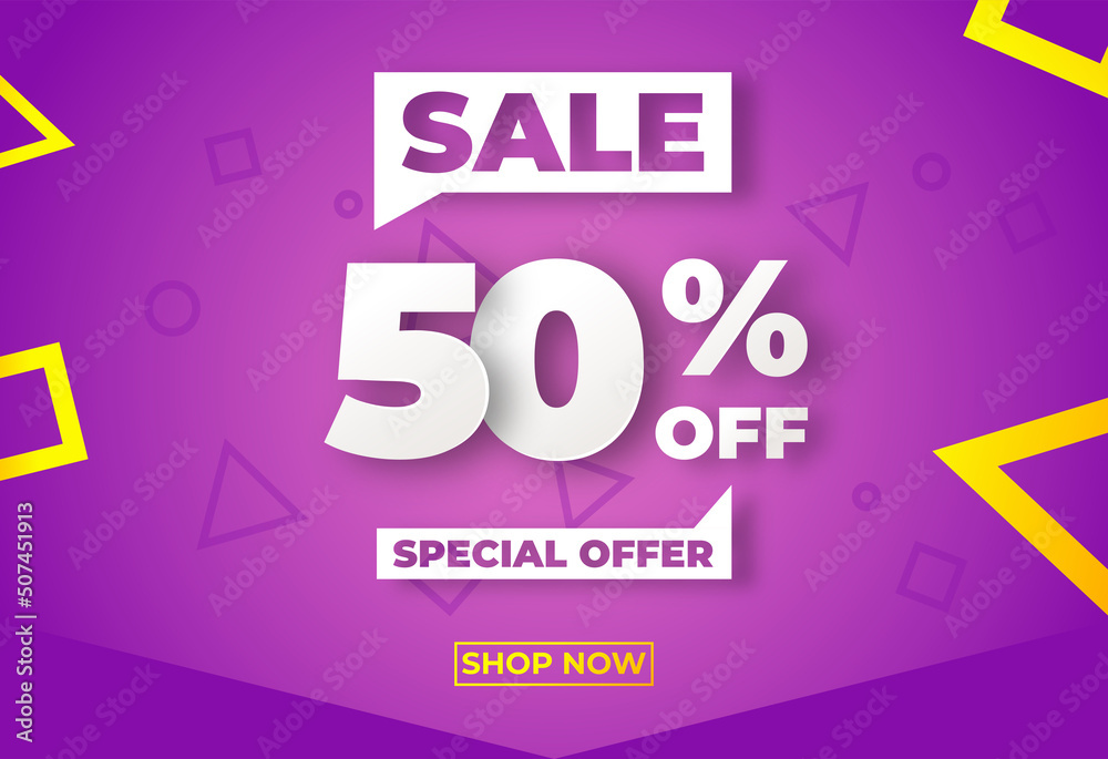 Vector illustration Sale pink banner template design, Big sale special up to 50% off. Super Sale, end of season special offer banner.
Vector illustration Sale pink banner template design, Big sale special up to 50% off. Super Sale, end of season special offer banner.