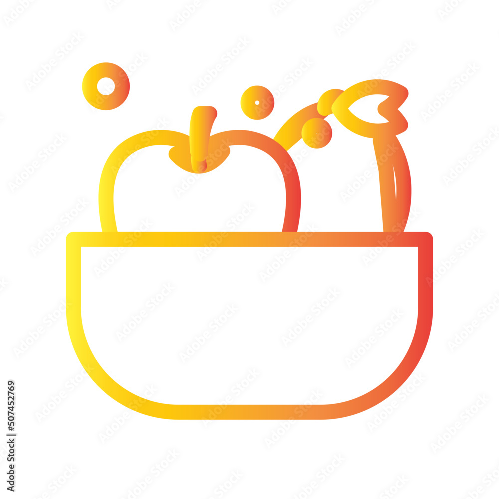 food and fruit icon food and fruit icon