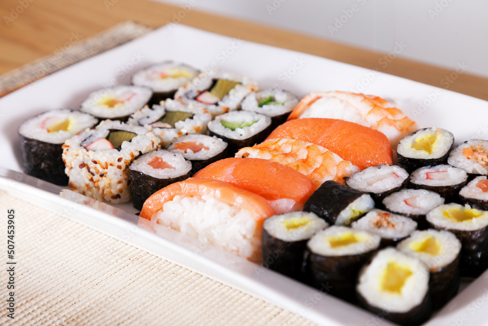 Mixed Plate Of Sushi Mixed Plate Of Sushi