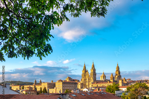 Fotobehang Santiago de Compostela Cathedral