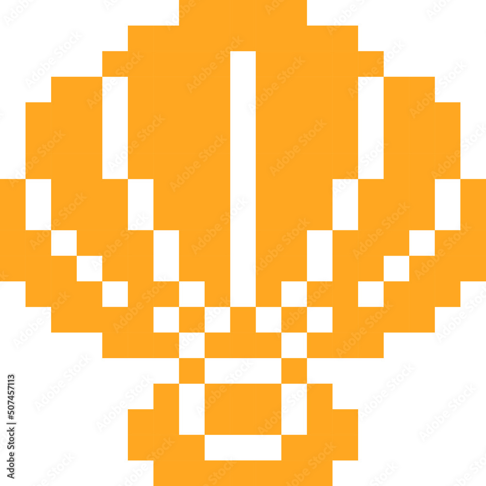 Sea shell pixel art vector illustration. shell image or clip art. Stock ...