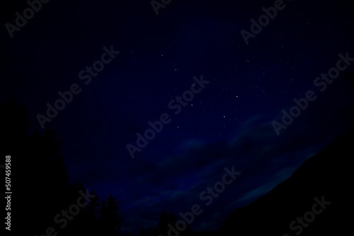 Night time travel in British Columbia , Canada, City of Hope , 2022 05 15
