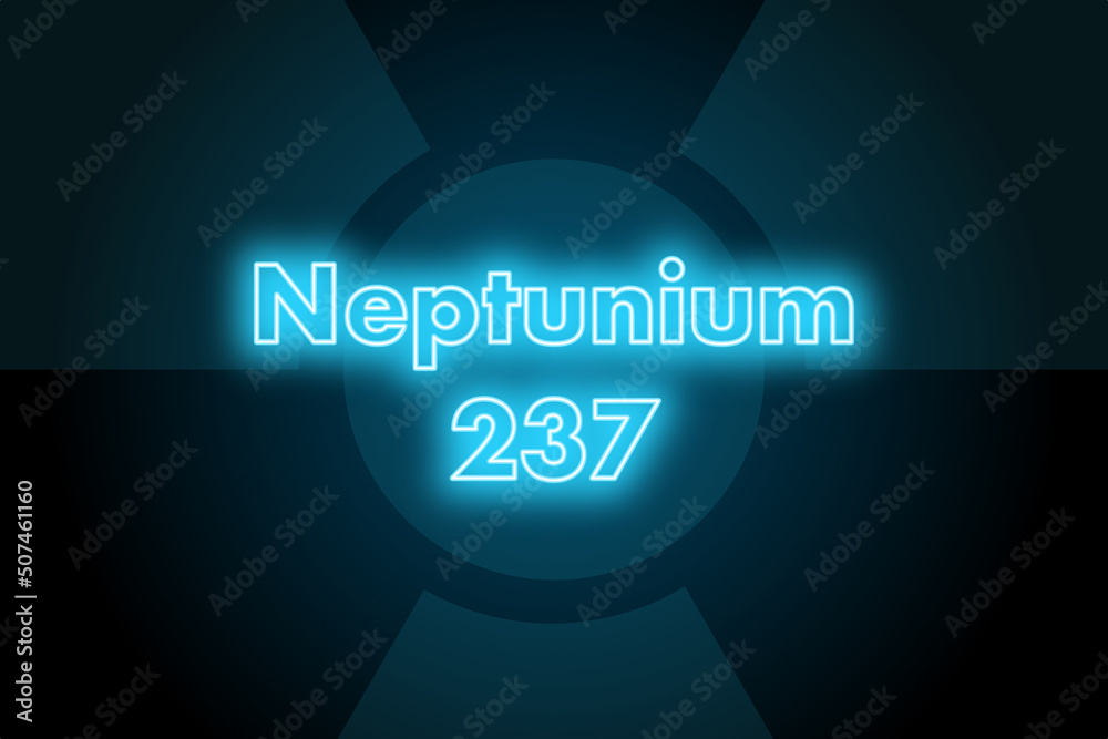 Radioactive isotope decay neptunium 237 radioactivity 