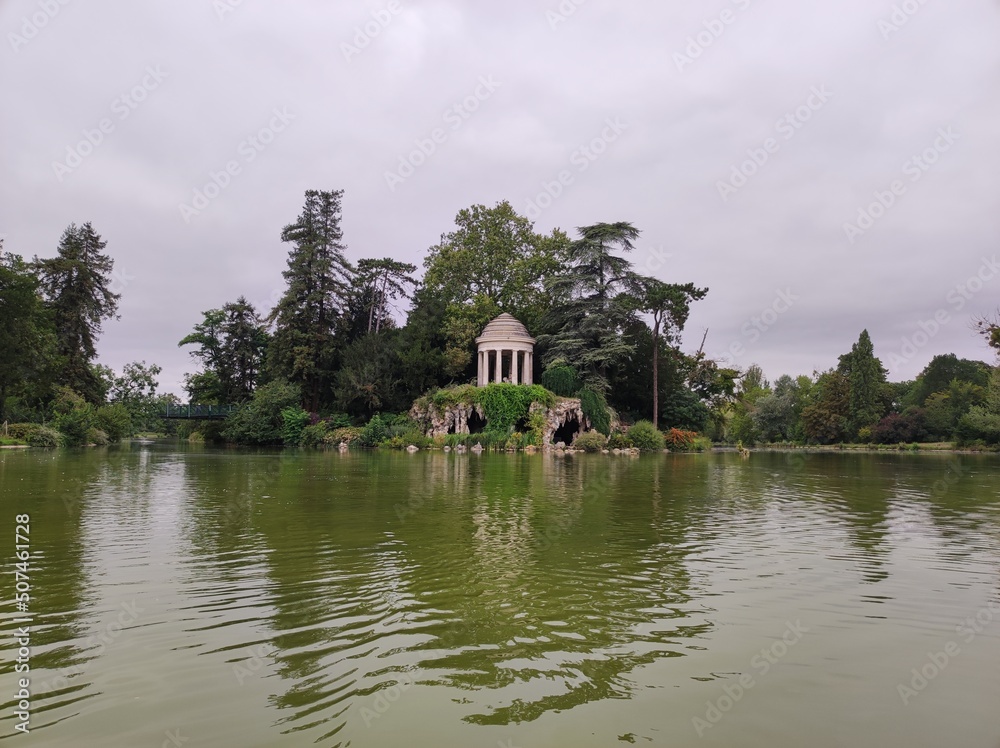 Obraz premium Alliant tranquillité nature et lac