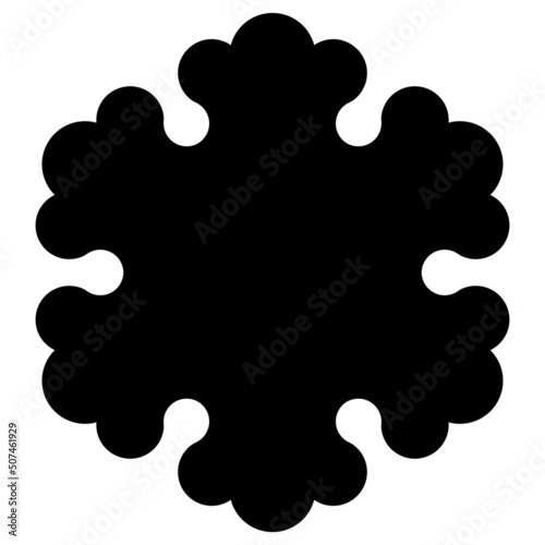 家紋です。梨の花といいます。