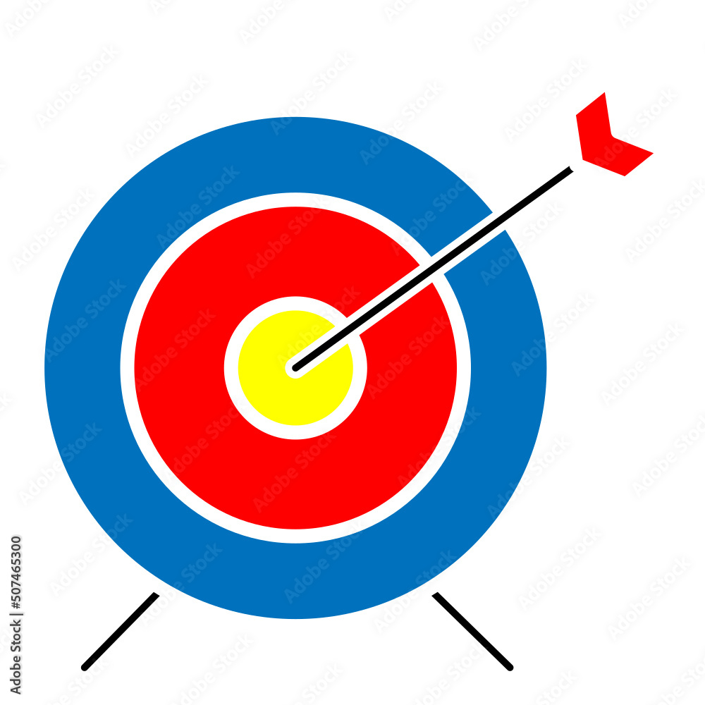 archery target icon archery target icon