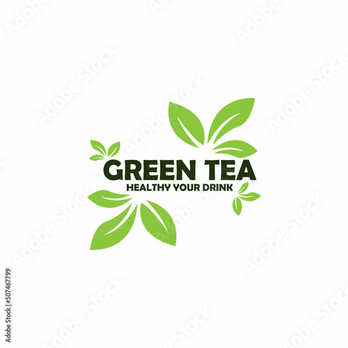green leaf icon eco frienly design logo vector