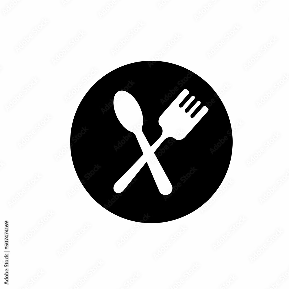 fork,spoon icon vector illustration concept design fork,spoon icon vector illustration concept design