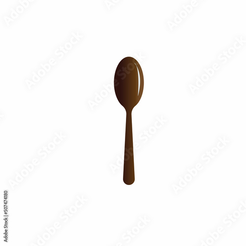 fork,spoon icon vector illustration concept design