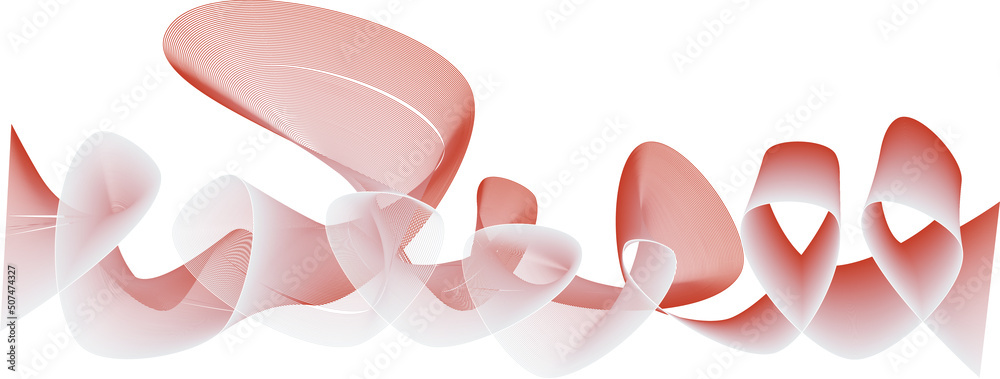 Abstract waves graphic line sonic or sound wave vector image Abstract waves graphic line sonic or sound wave vector image