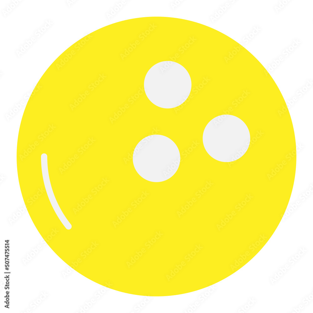Fototapeta premium bowling icon