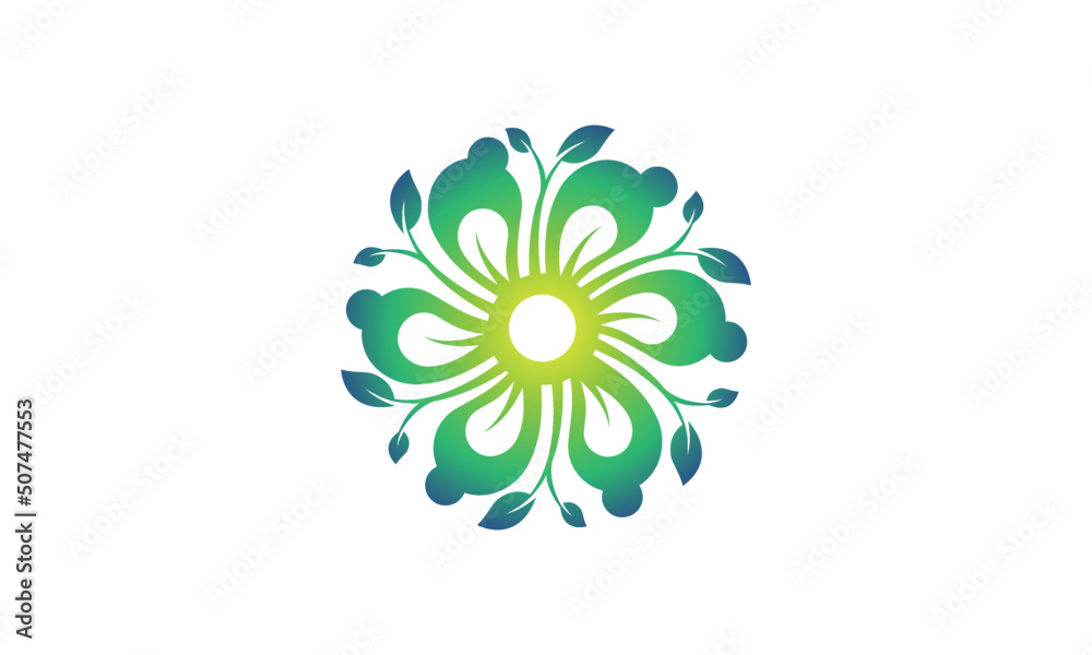 Nature creative symbol organic concept. Bio herbal health care abstract business eco logo. Fresh food, circle package, beauty flora, pharmacy icon. Corporate identity logotype, company graphic design Nature creative symbol organic concept. Bio herbal health care abstract business eco logo. Fresh food, circle package, beauty flora, pharmacy icon. Corporate identity logotype, company graphic design